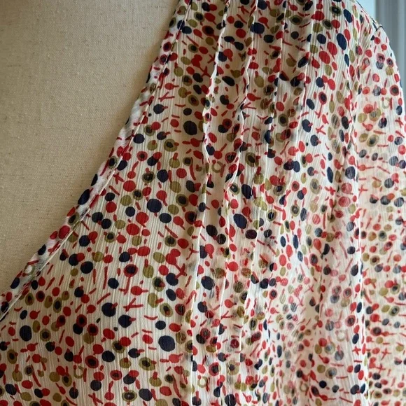 Kiera Gauzy Button Down Blouse - Picture 3 of 6